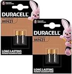 4x Battery Duracell Alkaline Security A23 / K23A LRV08 12V 2017 LRV08 GP23 MN21 V23GA LR23A 23A L1028 Battery 2665c