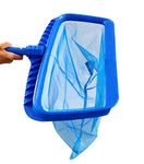 SPIRY FI ENGINEERS Swimming Pool Deep Leaf Rake Large Net Basket for Efficient Debris Removal, Indoor/Outdoor Use (Pack of 1)