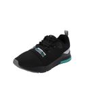 Puma Unisex-Kid MAPF1 Wired Run Jr Black-Sheen Green Sneaker - 4 UK (30818801)