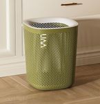 House of Quirk Large Kitchen Hollow Trash Can, Household Waste Bin, Storage Bucket for Home, Cleaning and Storage Supplies (Green,12 Litre)