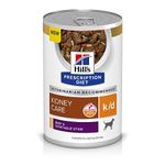 Hill's Prescription Diet k/d Kidney Care Beef & Vegetable Stew Canned Dog Food 12/12.5 oz