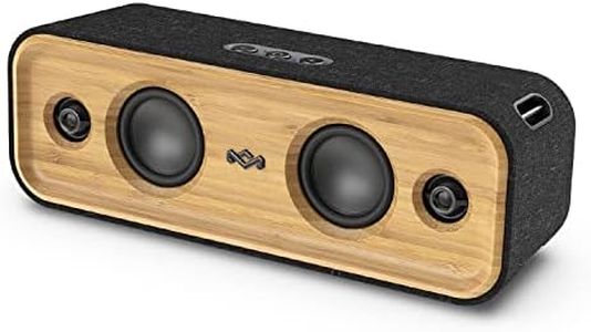 House of Marley Get Together 2 Portable Bluetooth Speaker, Signature Black