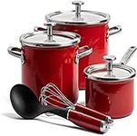 KitchenAid Steel Core Enamel 8 Piec