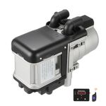 GEARFLOW 6KW 12V Hydronic Coolant Heater, with LCD Remote Control, Liquid Fuel Heater, Diesel Water Heater, Temperature Control, Parking Heating, for Boat, Caravan, Bus, Motorhome
