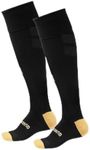 EMPULSE SPORTS Cool-Tech Compression Socks Soccer/Football/Hockey/Tennis/Sports Socks KIDS 3-6Y (BLACK)