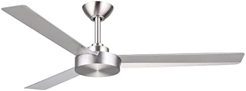 Minka-Aire F524-ABD, Roto, 52" Ceiling Fan, Brushed Aluminum