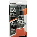 Visbella Neutral RTV 100% Gasket Maker Oil and Water Resistance Anti-Freeze Remain Flexible Ultra 3 oz. High Temperature 600°F Sealant Tube