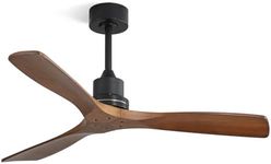 CACI Mall Wood Ceiling Fan no Light