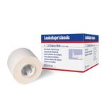 Leukotape Classic Rigid Medical Tape for Sprains and Injury Prevention, 3.75 cm x 10 m, White