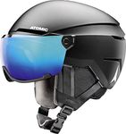 ATOMIC Unisex's Savor Visor Stereo Ski Helmet, Black, 59/63 cm
