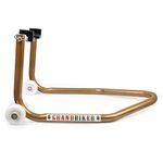 Grandbiker Rear Paddock Stand with Swing Arm Rest (Golden)