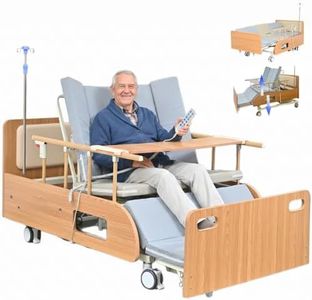 Full Electric Medical Hospital Beds for Home Use with Lift & Lateral Tilt