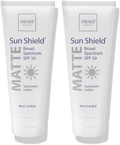 Obagi Sunscreen Sun Shield Matte Broad Spectrum SPF 50 Sunscreen, combines UVB absorption and UVA protection, 3 oz, Pack of 2