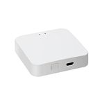 Athom Ngnsky Smart Hub Gateway,WiFi & Zigbee & Bluetooth & Sig Mesh Hub Gateway,Works with Tuya Smart Life,Voice Control Compatible with Alexa,Google Assistant,SmartThings,IFTTT (Bluetooth Gateway)