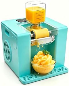 Bellatte Shaved Ice Machine with Compressor | 60s Fast Fluffy Slushie & Snow Cone Maker | No Pre-Freezing | Sugar-Free Friendly | Self-Cleaning | 16oz Frozen Drink Maker for Home, Party & RV