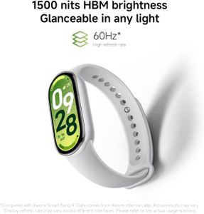 Xiaomi Smart Band 10 Fitness Tracker – Glacier Silver