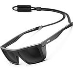 ATTCL Sports Polarized Sunglasses For Men Women Cycling Driving Fishing 99.99% UV Protection Sunglass 1124 C1-Back-All UV400 CAT 3 CE