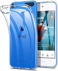 NEW IPOD TOUCH 5TH / 6TH 7TH GENERATION (5TH 6TH 7TH GEN) Clear Case Ultra Thin Transparent Silicone Gel Cover (iPod Touch 5/6/7, Clear)