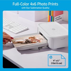 HP Sprocket Studio Plus WiFi Photo Printer – Portable Instant Prints