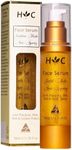 Healthy Care Anti-Ageing Gold Flake Face Serum - Enriched with Placenta, RNA, DNA - Serum for Wrinkle Reduction and Radiant Skin - All Natural Ingredients - 50 ml