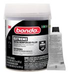 Bondo 90451 Metal Reinforced Filler, 0.7 Pint