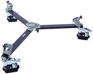 Manfrotto 114 Cine/Video Deluxe Dolly for 117X Tripod with 5-Inch Wheels - Replaces 3067,Black