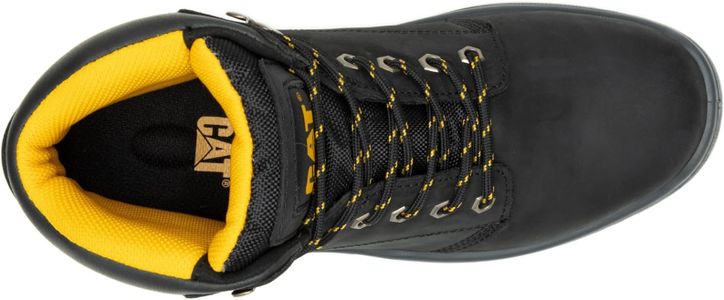 Caterpillar Men’s Safety Boots, Black – Size 11 UK