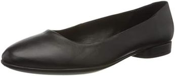 Ecco Women's Anine Ballerina Flat, Black, EU 37/US 6-6.5