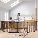 COMOMY 380cm Extra Wide Baby Gate, 