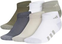 Athletic Cushioned Low Cut Socks (6-Pair) for Kids, Boys and Girls below the ankle fit, durable fabric