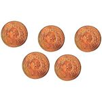 Pooja HETU Coin/Set of 3 / Copper Coin/for Home Office/Prosperity, Success, Wealth/Gift Item/Coin by GOYAM MERCHANDO