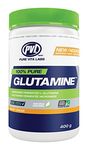 PVL 100% Pure Glutamine – Post-Workout Fermented Vegan Amino Acid Supplement for Muscle Recovery and Repair – Nutrition and Immunity Booster – 400g – Orange