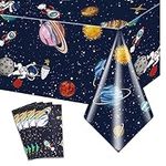 Ayearparty 4pcs Outer Space Plastic
