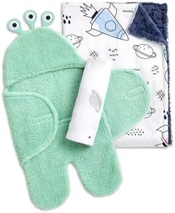 buybuy Baby by Evolur AstroNap 3 pc Gift Set - Sherpa Sack Wrap, Bamboo Muslin Wrap & Velour Blanket