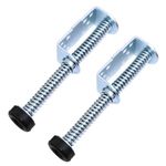 Pair of Garage Door Plunger Bumper Pusher Spring Left and Right Garage Door Opener System Parts (9 Inch)