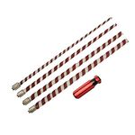 CRB Extreme Reamer Tool Set - 50-grit Hand Reamer Tool for Boring Fishing Rod Grips & More