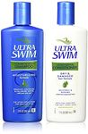 UltraSwim Chlorine Removal Shampoo and Repair Conditioner Set, 207mL x 2 - Repair, Protect and Nourish Your Hair After Swimming. Unique Formula Designed To Neutralise And Remove Chlorine From Hair