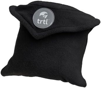 trtl Pillow Petite - Small Travel Pillow with Built-in Head and Neck Support - Comfortable Neck Pillow for Traveling - Compact and Machine-Washable