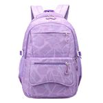 Tinytot School Bag School Standard Backpack College Backpack Travel Backpack Office Backpack Multipurpose Backpack Picnic Bag For Boys & Girls 2Nd Standard Onward, 30 Litre (Purple)