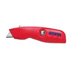 Irwin 2088600 Self Retracting Safety Knife with Ergonomic NoSlip Handle