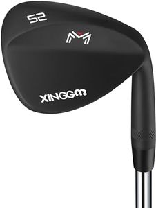 XINGGM Forged Golf Wedge Set for Men or Individual 48/50/52/54/56/58/60/68/70/72 Degree RH Gap Wedge Sand Wedge Easily Escape from Bunker,Milled Face for More Spin