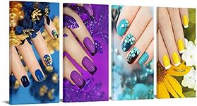 MLOML 4 Pieces Fashion Women Nail C