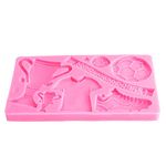 Soccer Trophy Silicone Fondant Molds,DIY Baking Mold Clothes Shoes Cake Chocolate Mold Suitable for DIY Chocolate