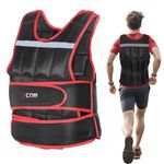 Xn8 Weighted Vest Adjustable- 10kg,15kg,20kg Body Weight Vest for Strength Training, Running, Home Gym, Fitness- Weighted Running Vest for Core Muscle Weight Loss Bone Density Improvement Men & Women