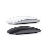 Bluetooth Wireless Mouse Silent Multi Arc Touch Mice Ultra-Thin Magic Mouse for Laptop Ipad Mac PC MacBook, USB Charging (Black)