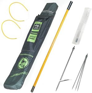 Hawaiian Sling Fishing Spear 5ft Fiberglass Pole Spear 3 Prong Hand Spear Pole Spear Fishing Equipment Harpoon Spearfishing Gear Spear Gun for Spearfishing, Snorkeling, Scuba Diving, Freediving