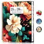 2025-2026 Monthly Planner - Jan. 2025 - Jun. 2026, 18 Monthly Academic Planner 9" x 11", Spiral Months Planner with Twin-Wire Binding, Large Monthly Planner for Office School and Home