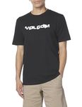 Volcom Men's Newro Short Sleeve Tee, Black, X-Large