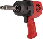 Chicago Pneumatic CP7741-2 Air Impact Wrench (1/2 Inch), 2 Inch Ext Anvil, Air Impact Gun Industrial Repair & Assembly Tool, Pistol Handle, Twin Hammer, Max Torque Output 715 ft. lbf/970 Nm, 10000 RPM