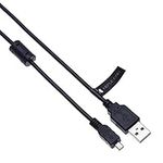 Keple UC-E6 USB Data Sync & Photo Image Transfer Cable Lead Compatible with Panasonic Lumix DMC-TZ Series: DMC-TZ20 DMC-TZ22 DMC-TZ3 DMC-TZ35 DMC-TZ37 USB 2.0 A Male To Mini B 8-pin Male 1.5m